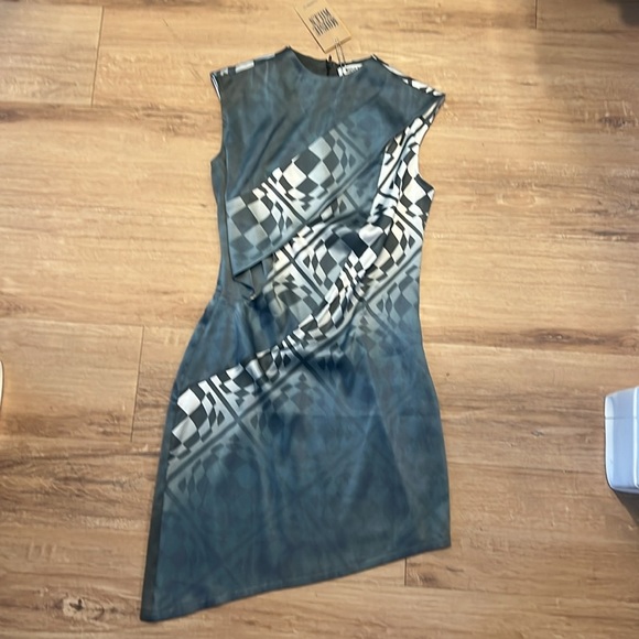 NWT - Navy Cat Eye Dress by Maisie Wilen Size - Small - Picture 4 of 16